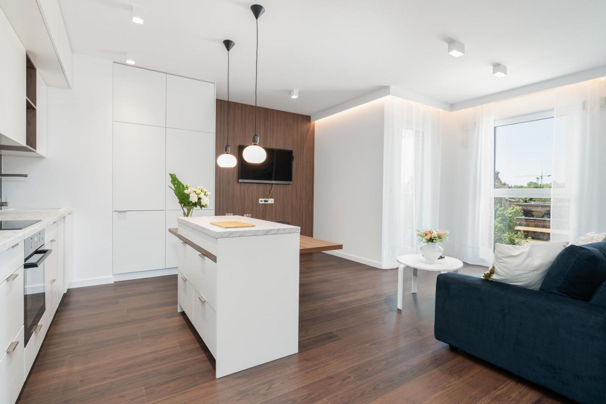 Stylish & Comfy Garbary Apartments With Parking By Noclegi Renters Poznan Bagian luar foto