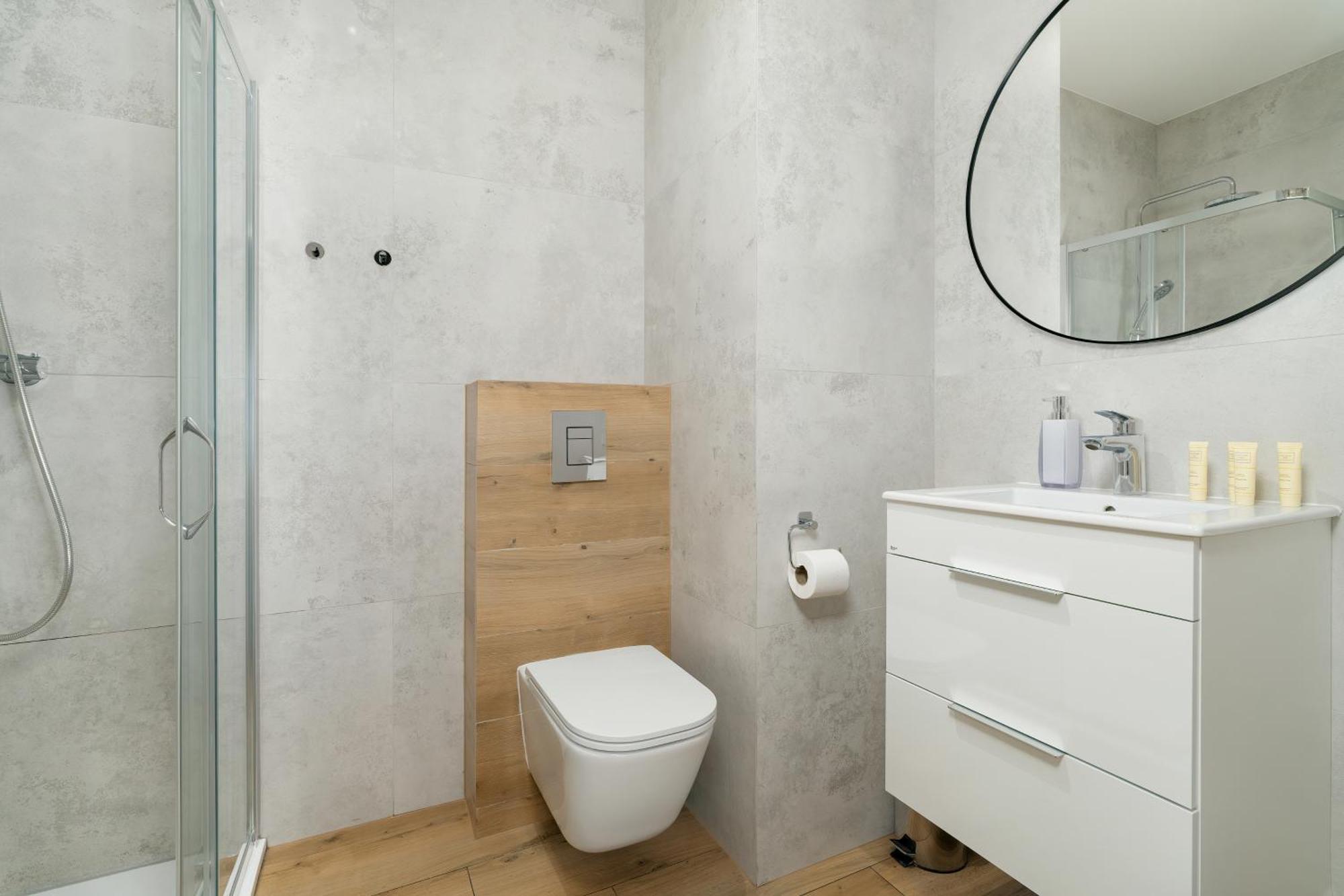 Stylish & Comfy Garbary Apartments With Parking By Noclegi Renters Poznan Bagian luar foto